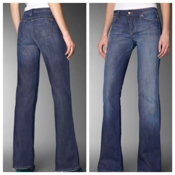 Joe's Jeans Muse Wide Leg Stretch Jeans Tricky Blue  Size 32 - Picture 1 of 6